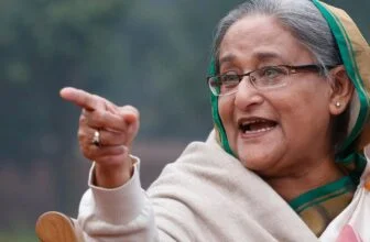 Ousted Bangladeshi leader vows to return from exile despite facing a death sentence : NPR