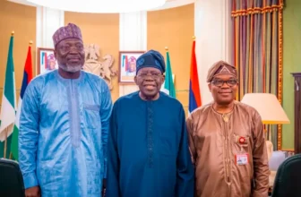 Tinubu receives outgoing ECOWAS commission president