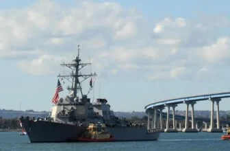 USS Benfold, Navy destroyer, went days without power in the South China Sea