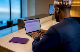 Entrepreneur completing Nigerian business registration
