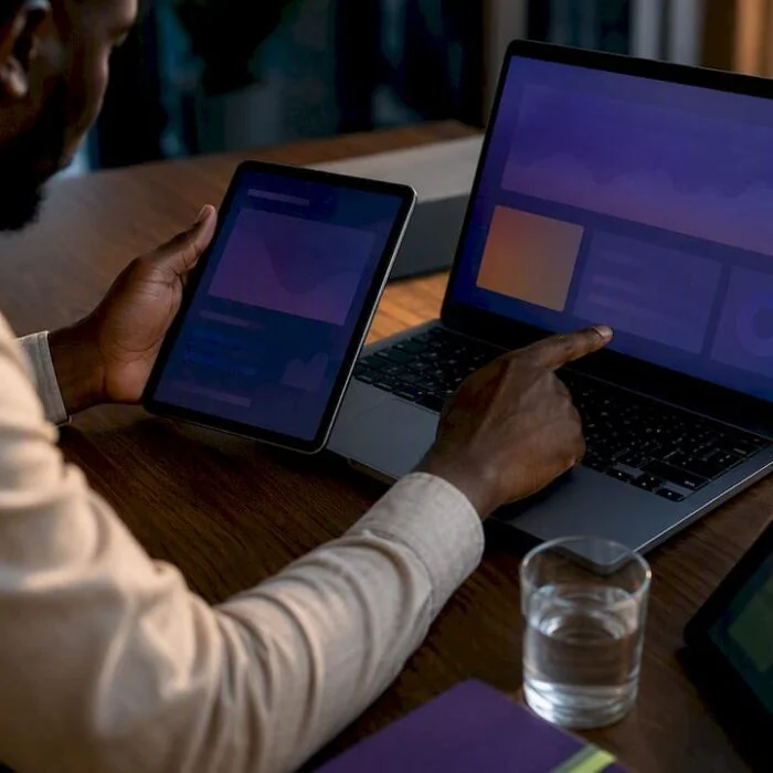 Editor comparing Nigerian trend signals across devices