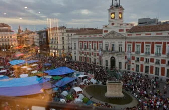 Eviction of 87-year-old sparks protests in Madrid over housing crisis : NPR