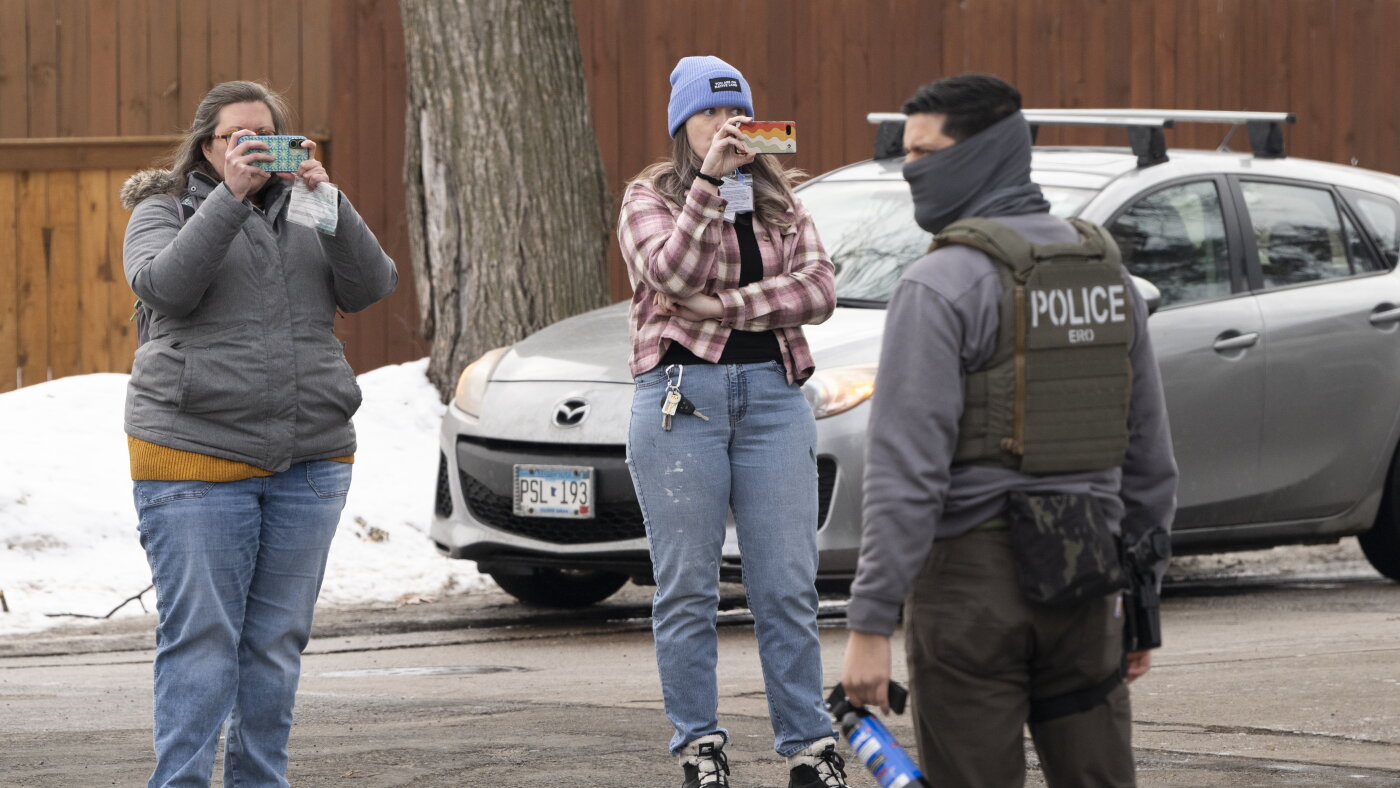 Lawsuit claims DHS is systematically intimidating ICE observers : NPR 5 Lawsuit claims DHS is systematically intimidating ICE observers : NPR