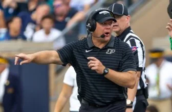 Most Important Quotes From Purdue Coach Barry Odom's Week 5 Press Conference