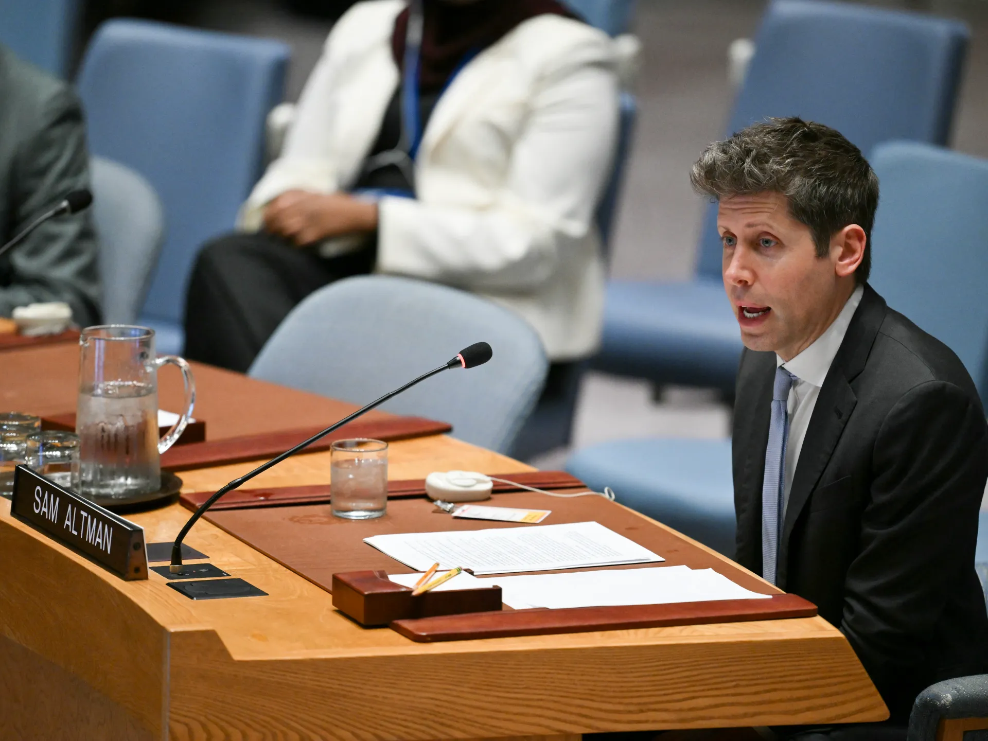 OpenAI, Anthropic CEOs call for global AI regulation at UN | United Nations News