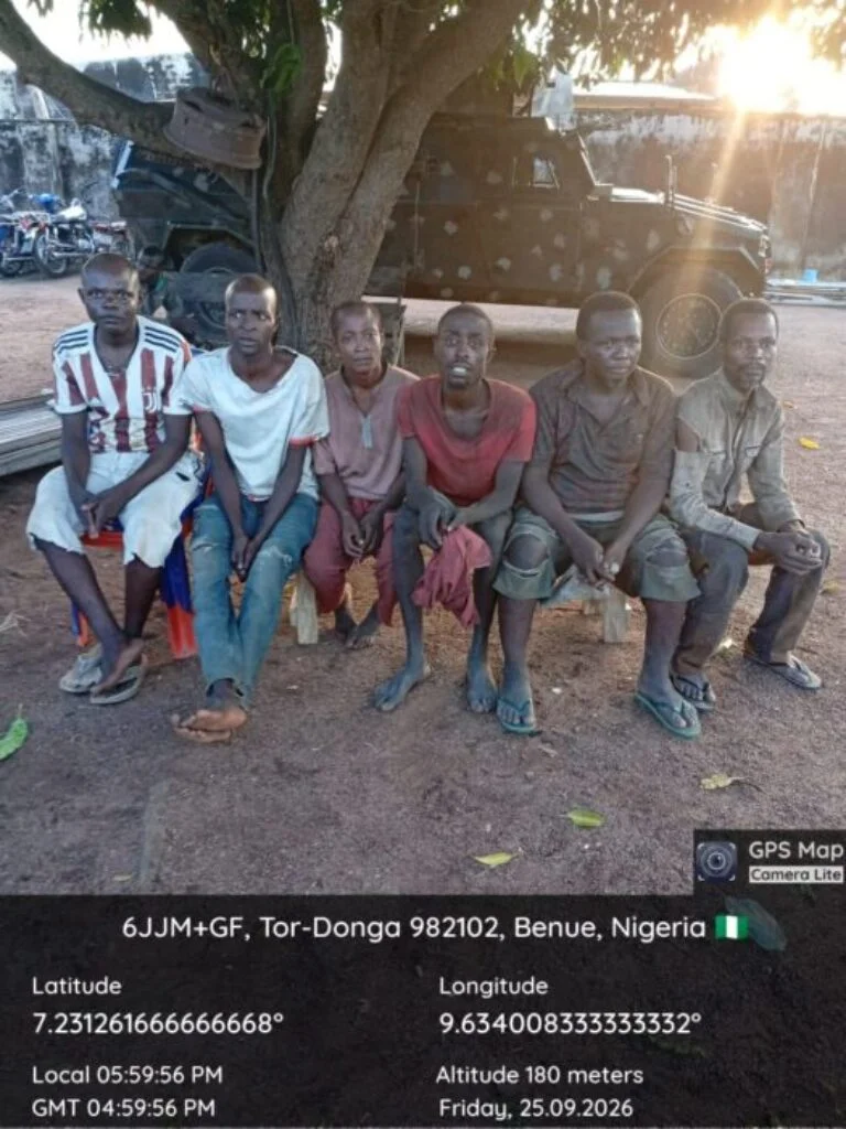 Troops Rescue 6 Kidnap Victims In Benue