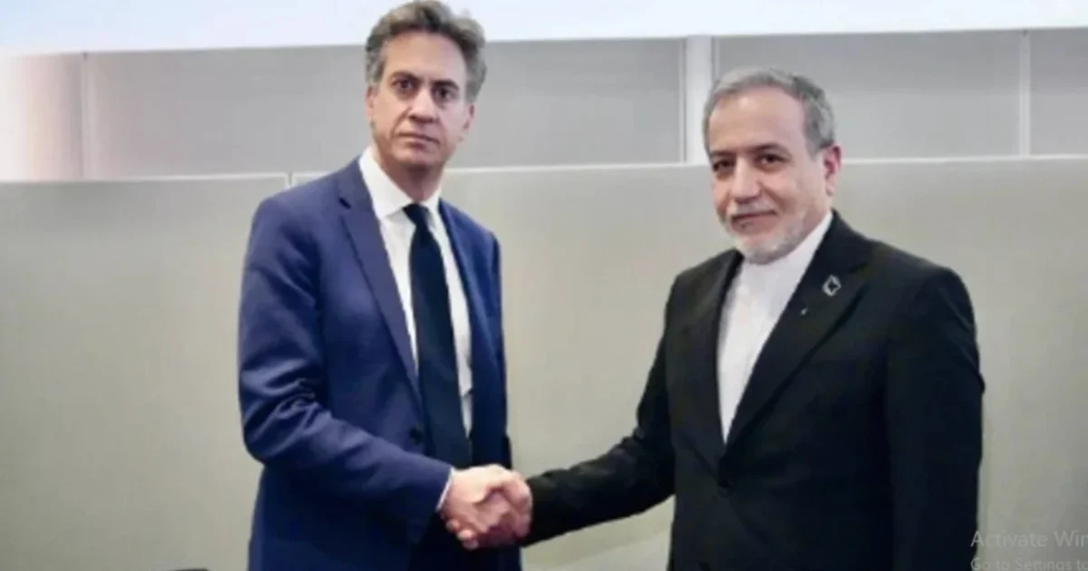 UK foreign secretary under fire for Iran minister handshake