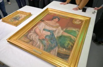 French investigators recover stolen Renoirs with DNA and vehicle-tracking help : NPR