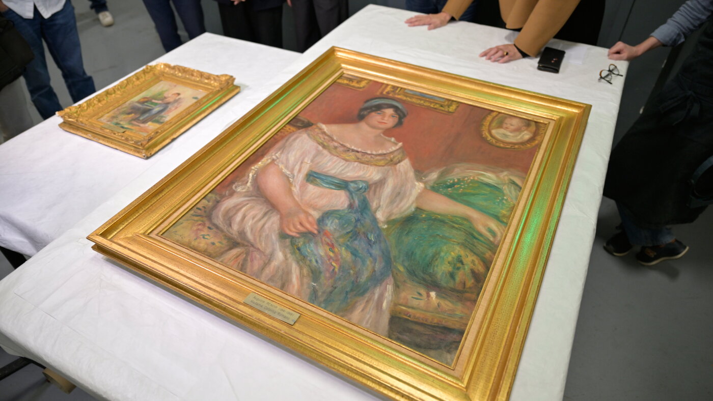 French investigators recover stolen Renoirs with DNA and vehicle-tracking help : NPR 3 French investigators recover stolen Renoirs with DNA and vehicle-tracking help : NPR