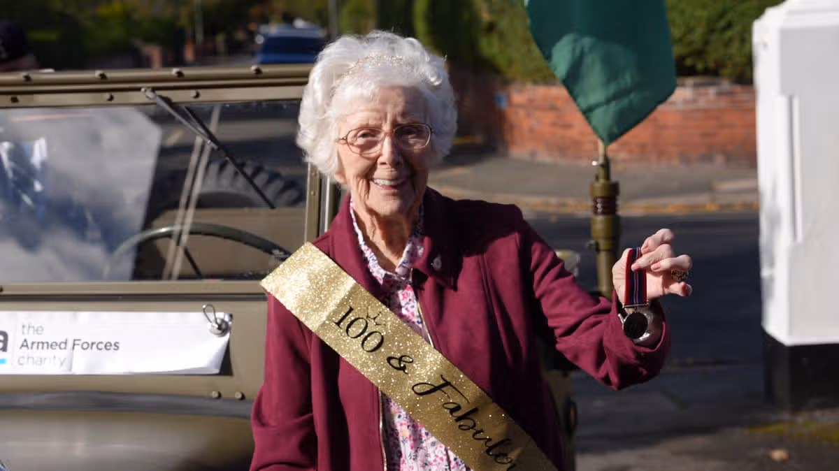 Southport woman celebrates 100th birthday with unexpected surprise 13 Liverpool Echo