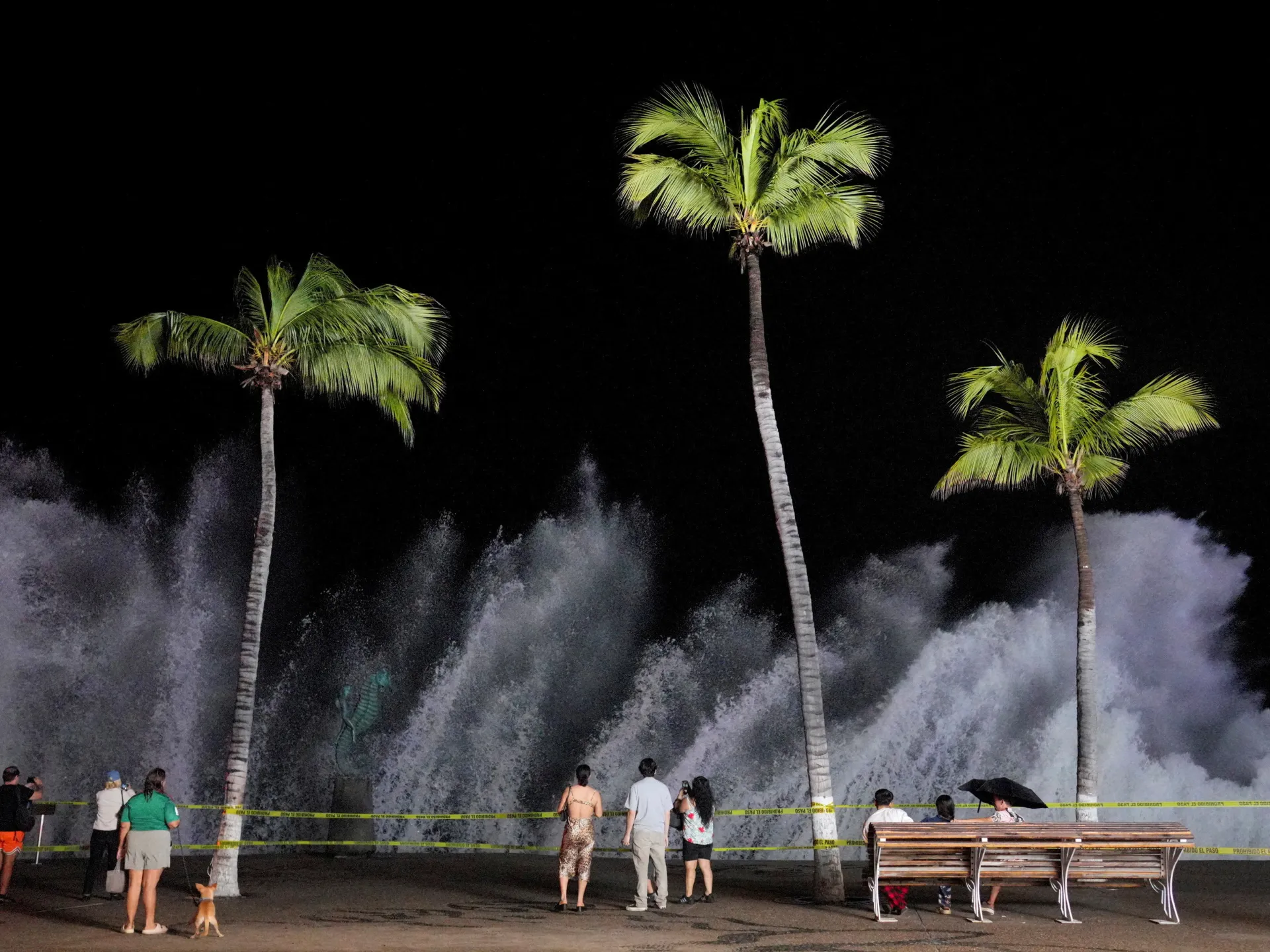 Two deaths reported as Hurricane Simon, storm Rachel batter Mexico’s coast | Weather News