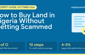 How to buy land in Nigeria without getting scammed featured graphic