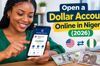 how to open a dollar account online in Nigeria