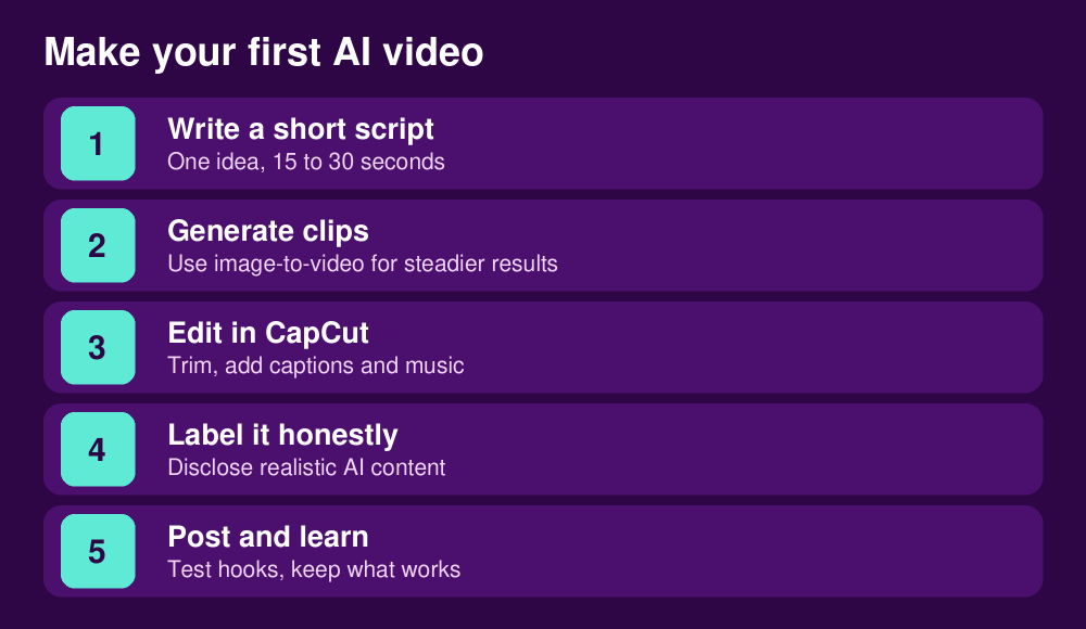 Best Free AI Video Generators for Nigerians (2026): What Is Really Free, Limits and Watermarks 4 Steps to make your first AI video
