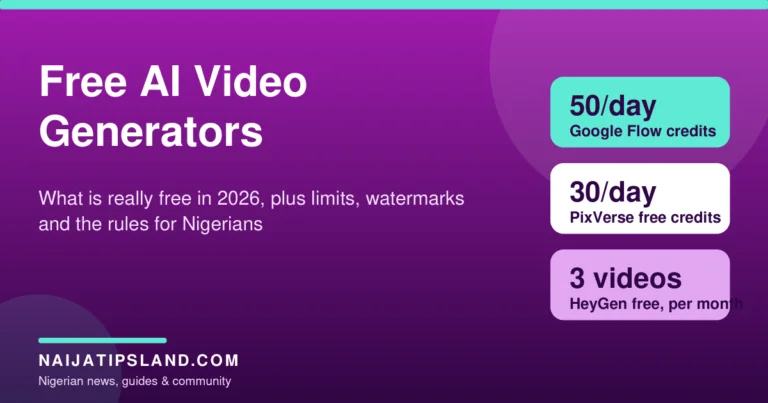 Best Free AI Video Generators for Nigerians (2026): What Is Really Free, Limits and Watermarks