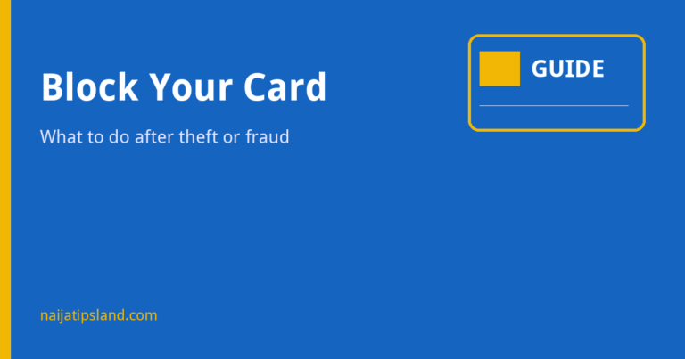 How to Block Your ATM Card or Bank Account After Theft or Fraud