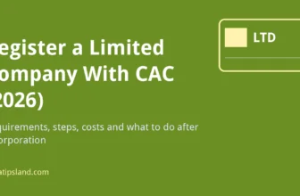 Register a limited company with CAC in Nigeria