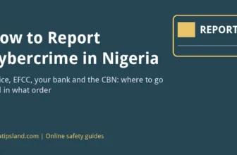 How to report cybercrime in Nigeria