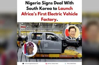 Nigeria has signed a deal with South Korea to establish Africa’s first electric