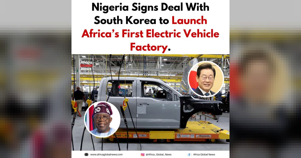 Nigeria has signed a deal with South Korea to establish Africa’s first electric
