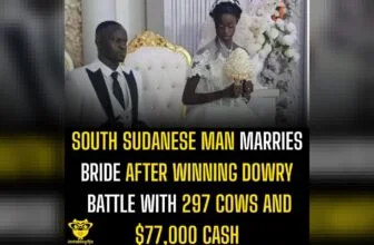 South Sudanese Man Marries Bride After Winning Dowry Battle With 297 Cows and $7