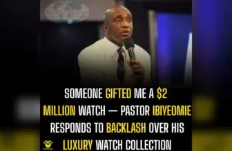 Someone Gifted Me A $2 Million Watch — Pastor Ibiyeomie Responds To Backlash Ove
