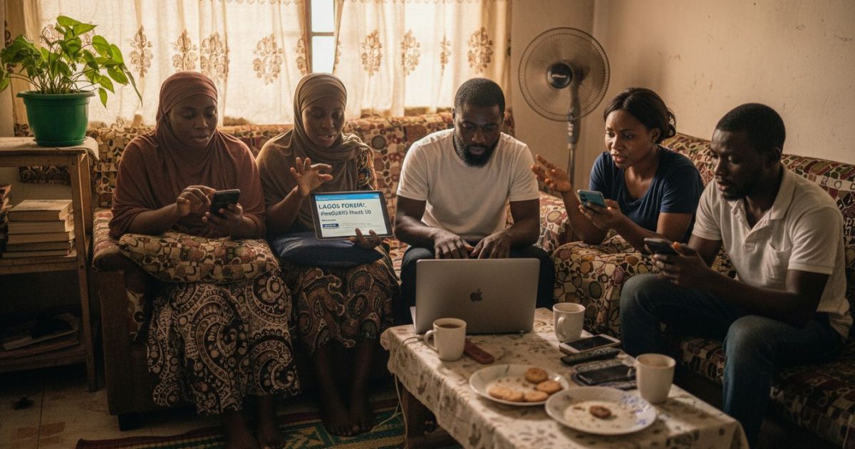 Role of Internet Communities in Nigerian Society 1 Nigerians interacting in home internet group