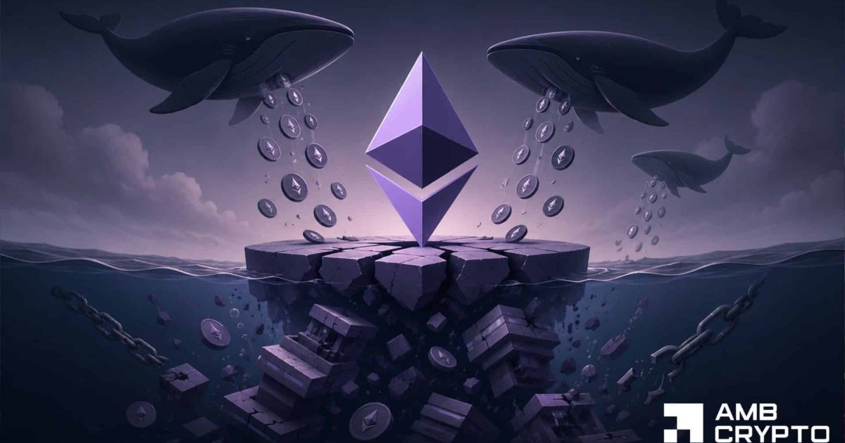 Ethereum buyers struggle to absorb supply: Will liquidation pressures harm ETH?