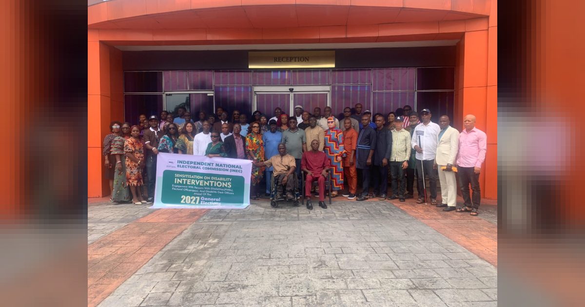 INEC pledges inclusive, credible elections, drums support for PWDs