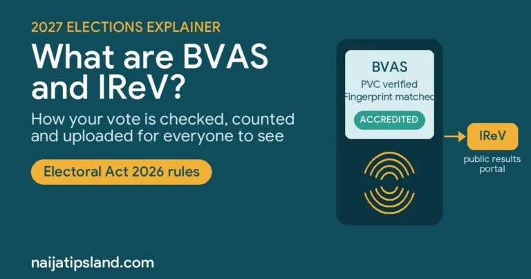 What Are BVAS and IReV? How Nigeria’s Votes Are Checked, Counted and Uploaded (2027 Guide)