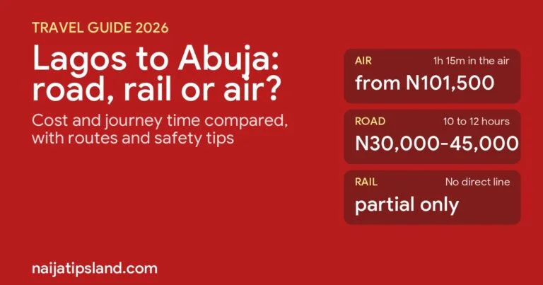 Lagos to Abuja by Road, Rail or Air (2026): Cost and Time Compared