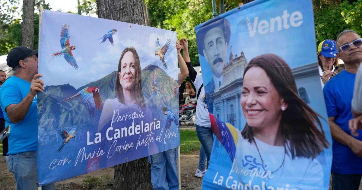 Venezuela's opposition leader María Corina Machado returns after months in exile : NPR