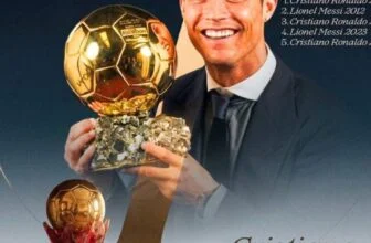Ronaldo beats Messi, other to win Best Ballon d’Or winner of All Time (B.O.A.T)