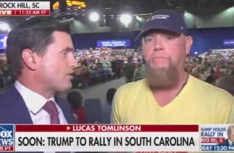 Trump rally attendee trolls Fox News reporter in South Carolina | News
