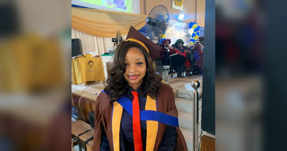 Cecilia Okojie emerges Augustine University’s best graduating student 1 Cecilia Okojie