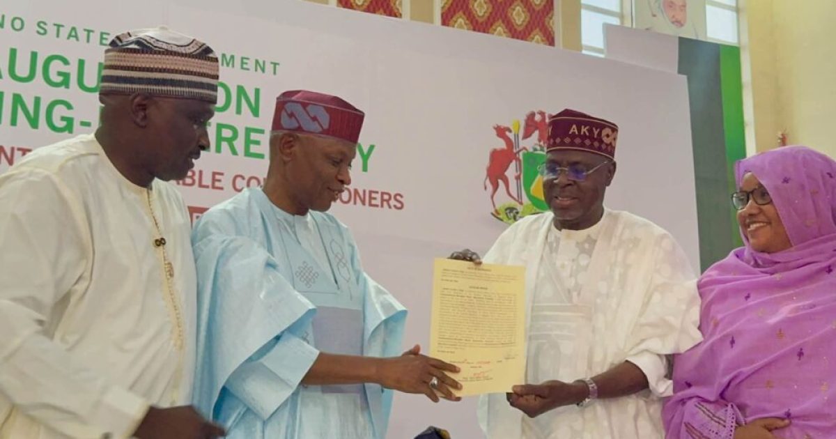 Gov Yusuf swears in 19 permanent secretaries in Kano