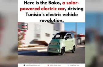 Here is the Bako, a solar powered electric car helping drive Tunisia’s growing e
