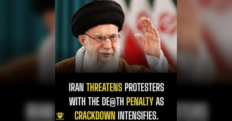 Iran threatens protesters with the death penalty as crackdown intensifies.