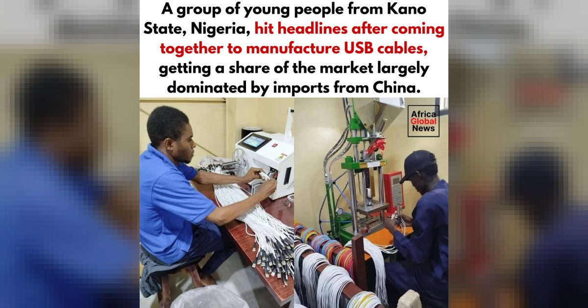 A group of young people from Kano State, Nigeria, are making headlines after com