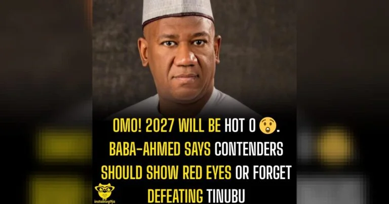 Baba-Ahmed says contenders should show red eyes or forget defeating Tinubu