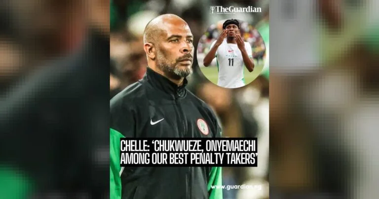Chukwueze and Onyemaechi were among the best in the team – Super Eagles Coach