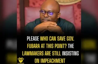 Please who can save Gov. Fubara at this point? The lawmakers are still insisting