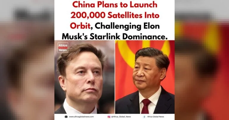 China has announced plans to deploy up to 200,000 satellites into low Earth orbit