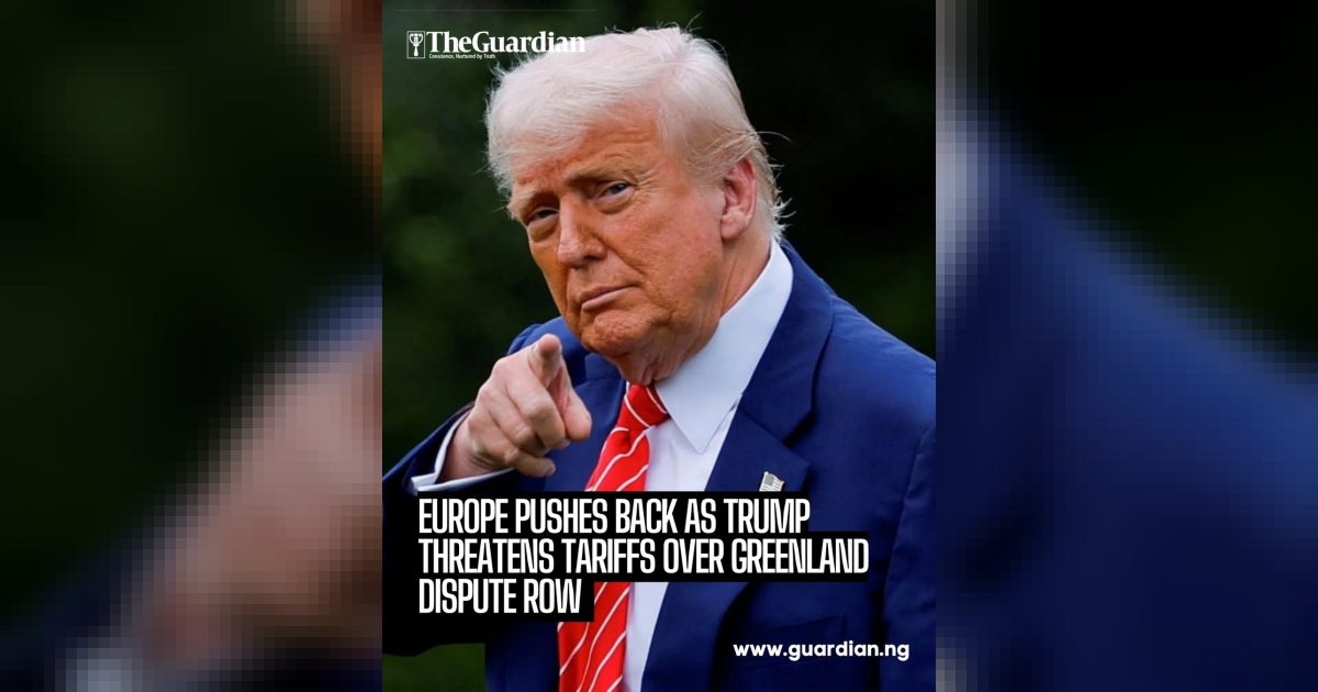 European leaders on Sunday condemned US President Donald Trump’s threat 1 European leaders on Sunday condemned US President Donald Trump’s threat to impos
