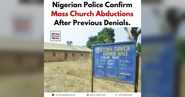 Nigerian police confirm that 177 people were abducted from three churches in Kaduna