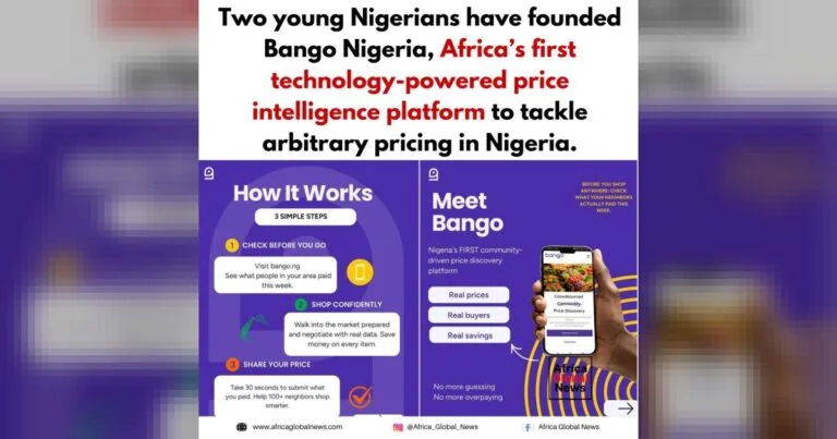 Two young Nigerians have founded Africa’s first technology-powered price intelligence platform.