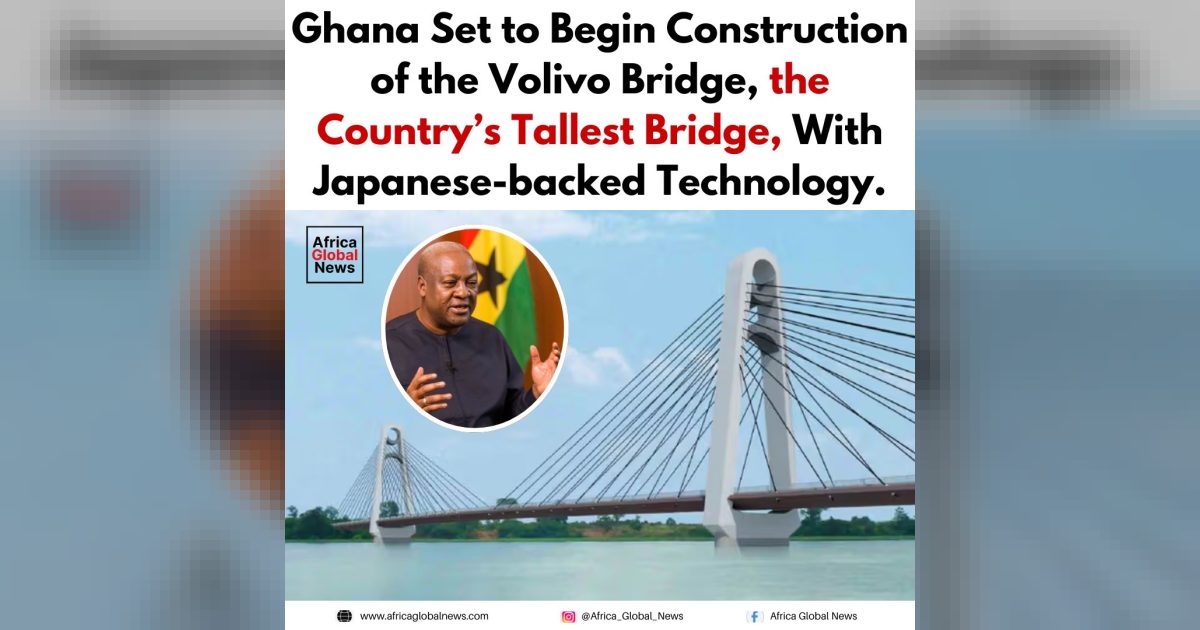 Ghana is set to begin construction of the Volivo Bridge, which will become the c