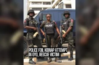 The Oyo State Police Command has foiled a kidnap attempt in Olorunda Village, Oj