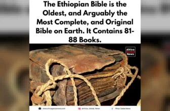 The Ethiopian Bible stands as the oldest surviving biblical canon and one of the