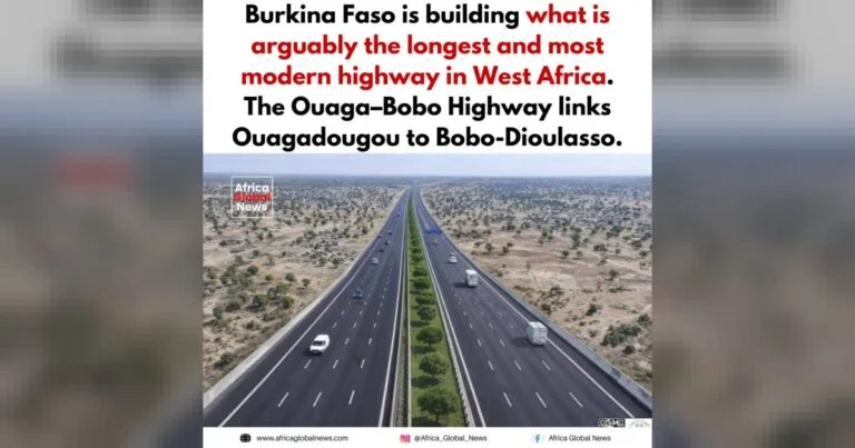 Burkina Faso is building the longest and most modern highway in West Africa